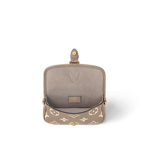 Nano Diane Bicolor Monogram Empreinte Leather 